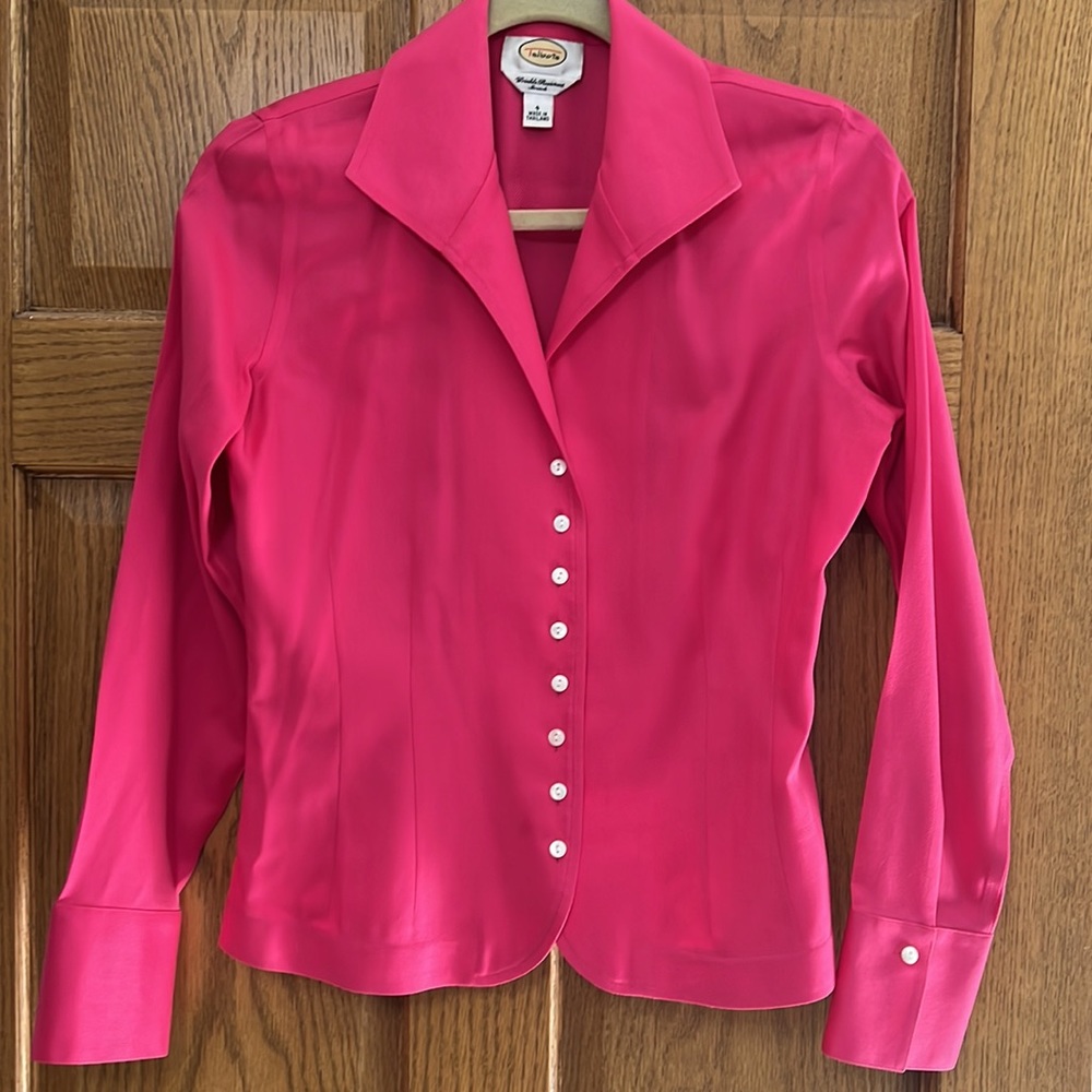 Talbots size 4 long sleeve dressy top